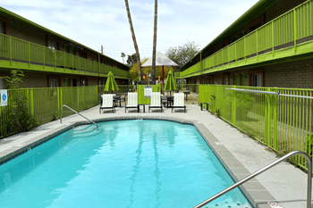 Sparkling pool